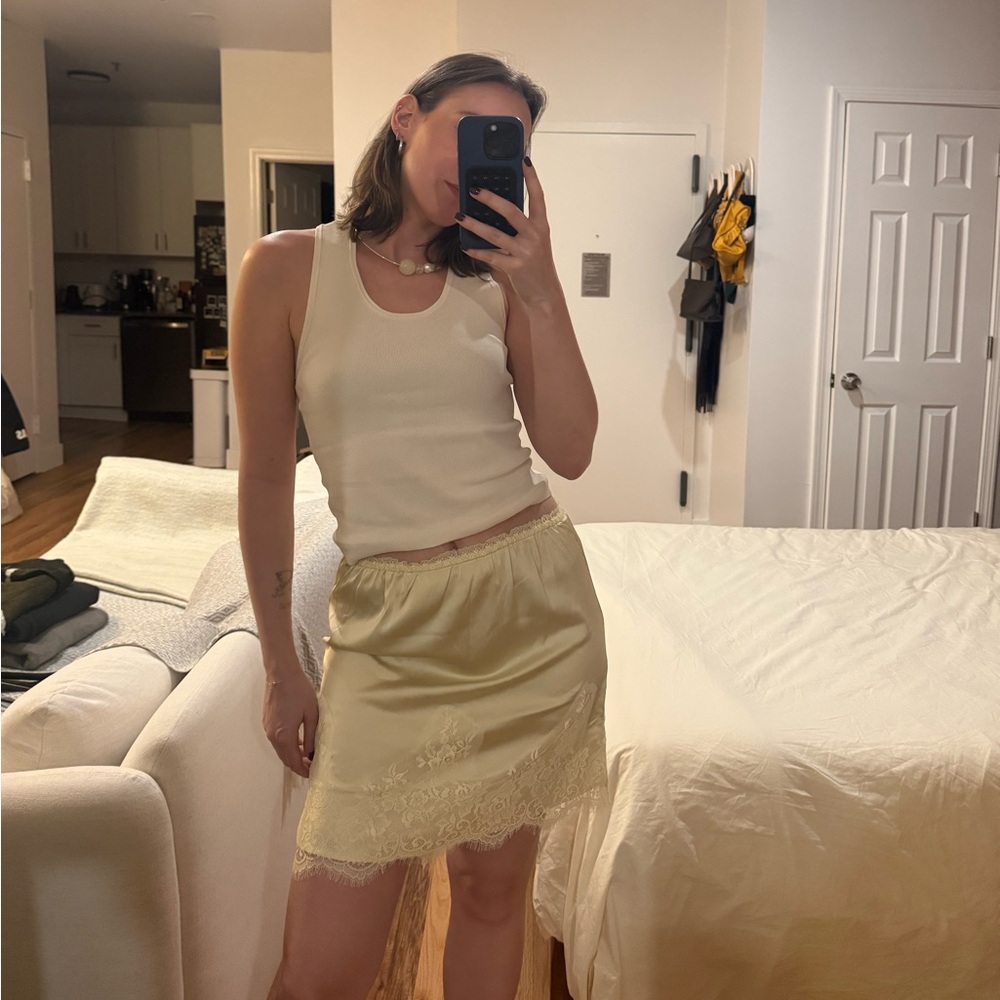 Mais x Frida Silk Skirt